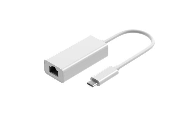 EFB Elektronik EBUSBC-RJ45-1000MBIT kabel kønsskifter RJ-45 USB Type-C Hvid