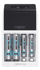 Ansmann Comfort Plus batterioplader Universel Vekselstrøm