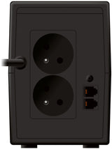 PowerWalker VI 650 SH FR UPS-enhed Interaktivt indgangsstik 0,65 kVA 360 W 2 AC stikkontakt(er)