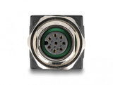 DeLOCK 60062 kabel kønsskifter M12 RJ-45 Sort