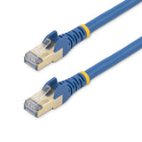 StarTech.com 6ASPAT50CMBL netværkskabel Blå 0,5 m Cat6a U/FTP (STP)