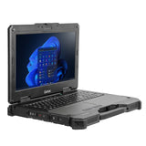 Getac X600 Intel® Xeon W W-11865MRE Laptop 39,6 cm (15.6") Berøringsskærm Fuld HD 64 GB DDR4-SDRAM 2 TB SSD Wi-Fi 6E (802.11ax) Windows 11 Pro Nordisk Sort