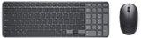 DELL Pro 7 KM746 tastatur Mus inkluderet Universel RF trådløs + Bluetooth QWERTY US International Grafit