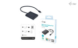 i-tec C31DUAL4K60DP USB grafisk adapter 7680 x 4320 pixel Sort