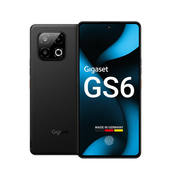 Gigaset GS6 16,9 cm (6.67") Dual SIM Android 15 5G USB Type-C 8 GB 128 GB 5300 mAh Sort