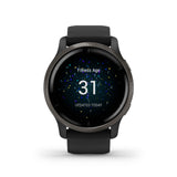 Garmin Venu 2 3,3 cm (1.3") AMOLED 45.4 mm Digital 416 x 416 pixel Berøringsskærm Wi-Fi GPS (satellit)