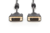Digitus AK-320101-050-S DVI kabel 5 m DVI-D Sort