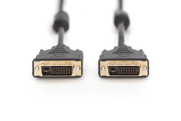 Digitus AK-320101-050-S DVI kabel 5 m DVI-D Sort