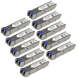 StarTech.com J4859C10PKST modul til netværksmodtager Fiberoptisk 1250 Mbit/s SFP 1310 nm