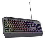Trust GXT 836 Evocx tastatur Spil USB QWERTY US engelsk Sort