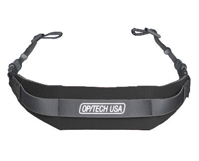 OP/TECH USA Pro Strap strop Digitalt kamera Læder, Neopren, Nylon Sort
