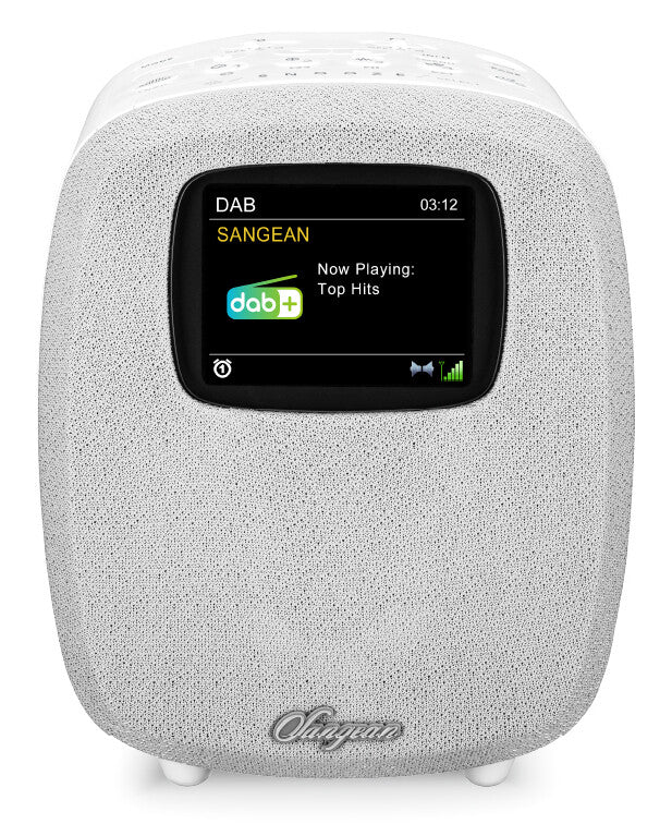 Sangean DCR-83 Personligt Analog & digital Hvid