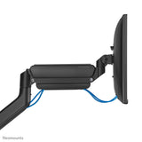 Neomounts DS70PLUS-450BL1 skærmbeslag og -stativer 124,5 cm (49") Skrivebord Sort