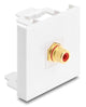 DeLOCK Easy 45 RCA - RCA Hvid, Rød