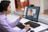 HP UC Wireless Duo Headset Trådløs Kontor/Callcenter Bluetooth Sort
