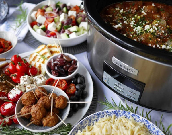Crock-Pot CSC063X gryde 7,5 L 320 W Sort, Rustfrit stål