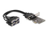 DeLOCK 66324 interface-kort/adapter Intern RS-232, VGA