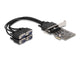 DeLOCK 66324 interface-kort/adapter Intern RS-232, VGA