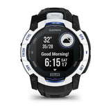 Garmin Instinct 2,79 cm (1.1") MIP 50 mm Digital 176 x 176 pixel Berøringsskærm Sort, Hvid GPS (satellit)