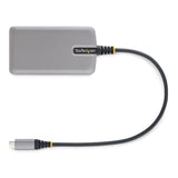 StarTech.com 5G4AB-USB-C-HUB interface hub USB 3.2 Gen 1 (3.1 Gen 1) Type-C 5000 Mbit/s Grå