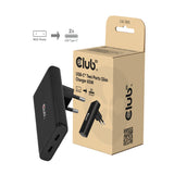 CLUB3D CAC-1935 oplader til mobil enhed Universel Sort Vekselstrøm Hurtig opladning Indendørs