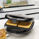 Clatronic ST/WA 3670 sandwichtoaster 800 W Sort, Rustfrit stål