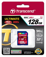 Transcend TS128GSDXC10U1 hukommelseskort 128 GB SDXC MLC Klasse 10