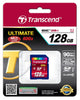 Transcend TS128GSDXC10U1 hukommelseskort 128 GB SDXC MLC Klasse 10