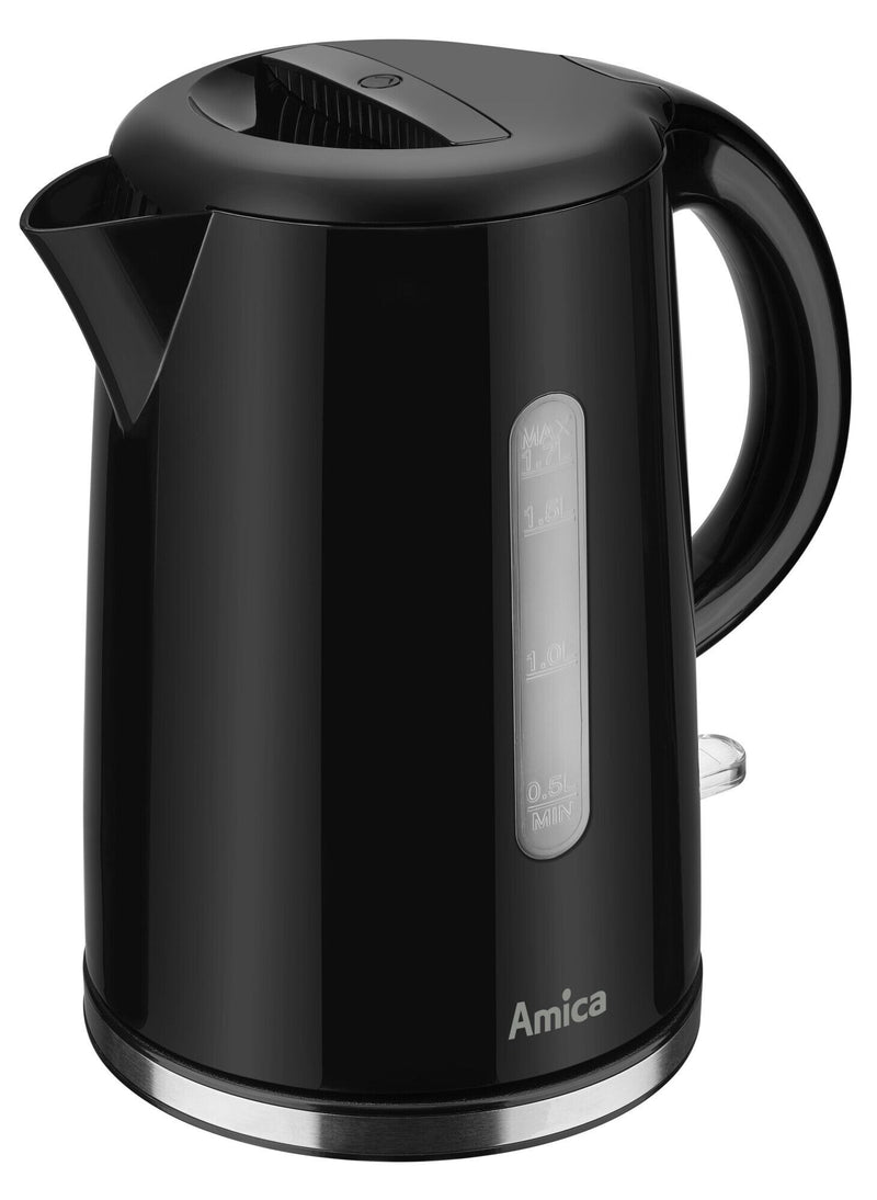 Amica KF 1002 elkedel 1,7 L 2200 W Sort