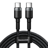 Baseus Cafule USB-kabel USB 2.0 2 m USB C 0,48 Gbit/sek. 100 W Sort