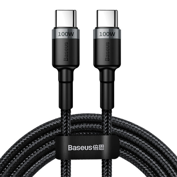 Baseus Cafule USB-kabel USB 2.0 2 m USB C 0,48 Gbit/sek. 100 W Sort