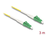 DeLOCK 83229 InfiniBand og fiberoptisk kabel 3 m LC LC/APC Gul