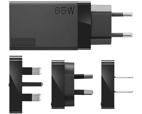 Lenovo 40AW0065WW oplader til mobil enhed Universel Sort Vekselstrøm Indendørs