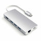 Satechi ST-TCMA2S dockingstation USB 3.2 Gen 1 (3.1 Gen 1) Type-C Sølv