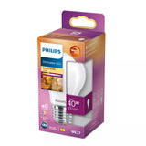 Philips Filament pære, matteret 40 W A60 E27