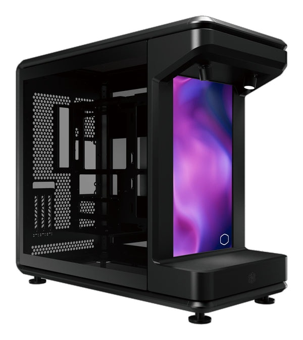 Cooler Master MasterFrame 360 STAGE LCD Full Tower Sort, Transparent