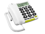Doro 312cs Analog telefon Nummervisning Hvid