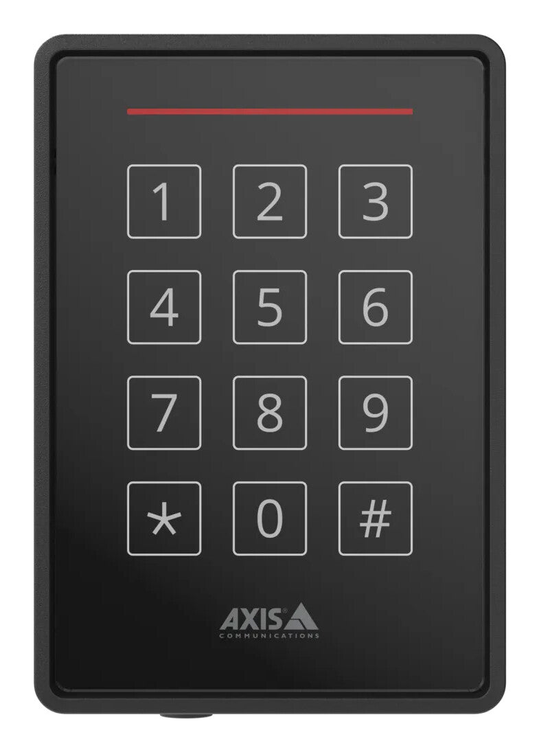 Axis A4131-E Basis adgangskontrollæser Sort