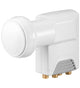 Goobay SAT Universal Quad 0.1dB 10,6 - 12,75 GHz Hvid