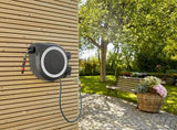 Gardena RollUp Vægmonteret rulle Automatisk Sort, Grå