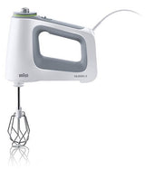 Braun HM 5107 WH Håndmixer 750 W Grå, Hvid