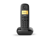 Gigaset A170 Duo Analog/DECT-telefon Nummervisning Sort