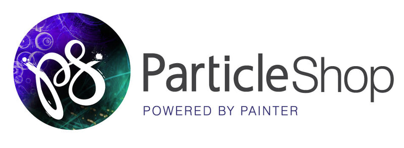 Corel ParticleShop Grafisk redaktør Fuld