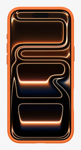 Spigen Silicone Fit (Mag Fit) mobiltelefon etui 16 cm (6.3") Cover Orange