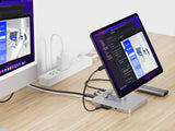 Conceptronic DONN26G multimedie vogn & stand Sølv Tablet Multimedia stand