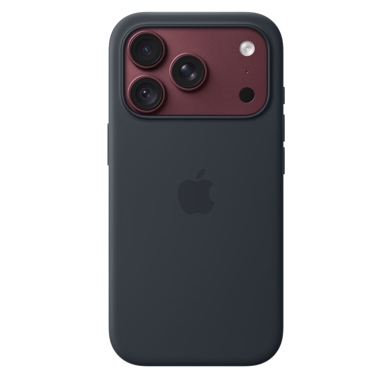 Apple Silikone-etui med MagSafe til iPhone 18 Pro – marineblå