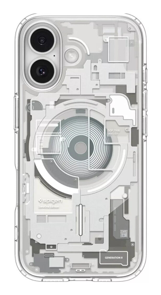 Spigen SP110998 mobiltelefon etui 16 cm (6.3") Cover Hvid