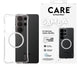PanzerGlass CARE™ by ® Samba Case Transparant m. Hvid Qi Samsung Galaxy S26 Ultra