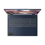 Lenovo IdeaPad 5 2-in-1 16AKP10 Copilot+ PC AMD Ryzen AI 5 340 Hybrid (2-i-1) 40,6 cm (16") Berøringsskærm WUXGA 16 GB LPDDR5x-SDRAM 512 GB SSD Wi-Fi 7 (802.11be) Windows 11 Home Tysk Blå