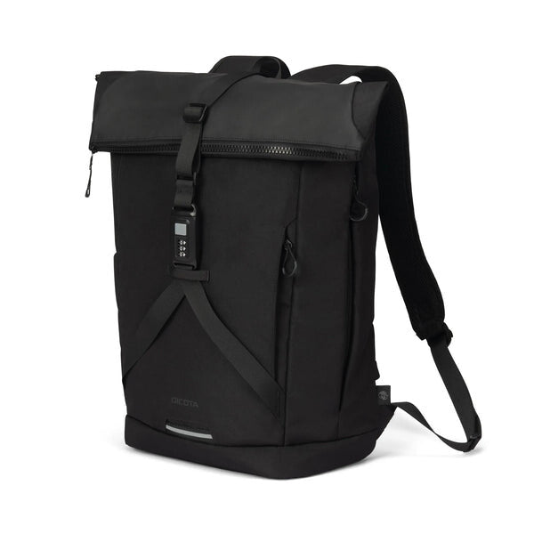 DICOTA D32175-RPET rygsæk Rulletoprygsæk Sort Polyester